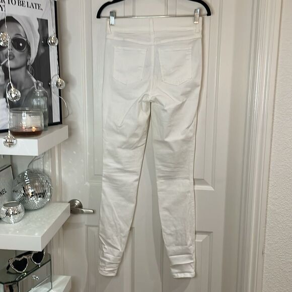 SPANXshape™ EveryWear Ankle Skinny Jeans | white | size S Tall - Picture 5 of 10